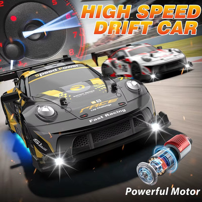 RC Drift Car ferngesteuertes High Speed Rennfahrzeug mit LED Beleuchtung 2,4Ghz Ra