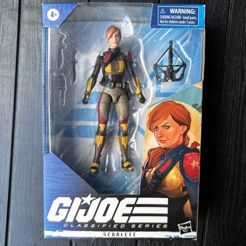 G.I. Joe Classified SCARLETT V2 #05 Hasbro 6" Figure F5359 Variant NEW