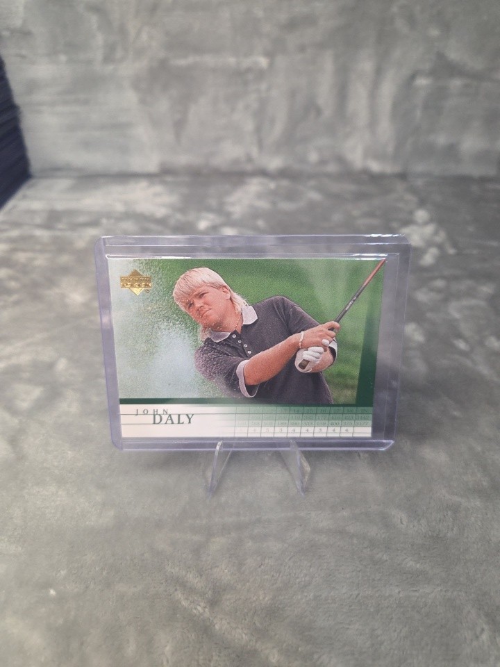 2001 Upper Deck John Daly #27 Golf Trading Card PGA Arkansas Razorbacks 