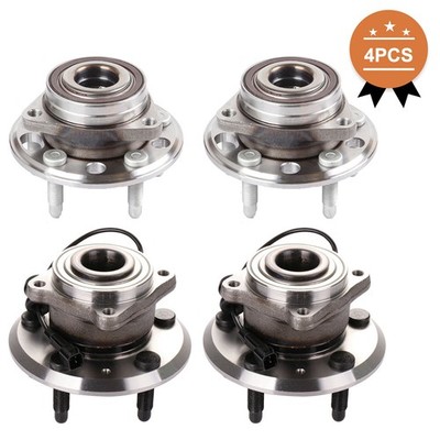 4Pcs Wheel Hub Bearing Assembly For 2010-2017 GMC Terrain Chevrolet Equinox