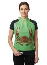 UMT Plastar 50 Pack Biodegradable Seafood Bibs, 23 x 16.5 Inch Adult Lobster ...