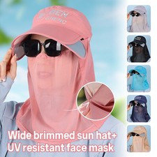 Summer Sun Hat Womens Cycling Outdoor Sun Protection Hat UV Protection Hat