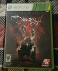 The Darkness 2 Microsoft Xbox 360 Complete CIB, Clean Tested with Poster