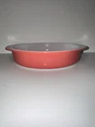 Vintage Pyrex Flamingo Pink 8” Round Baking Dish #221 Ovenware