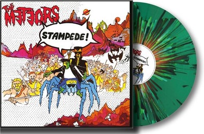 The Meteors - Stampede - Splatter Green Vinyl [New Vinyl LP] Colored Vinyl, Gree