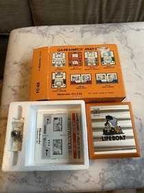 Rare Nintendo Game & Watch : LifeBoat  Complete In Box