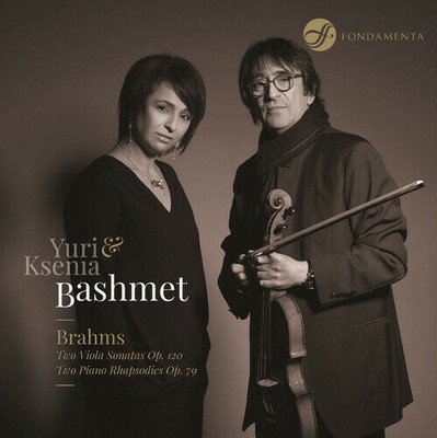 Johannes Brahms Two Viola Sonatas Op. 120 Two Piano Rhapsodies Op. 79 CD - New