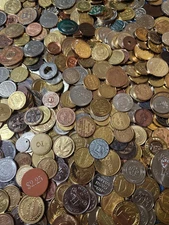 5 Pound Token Lot - Approximately 500 Tokens