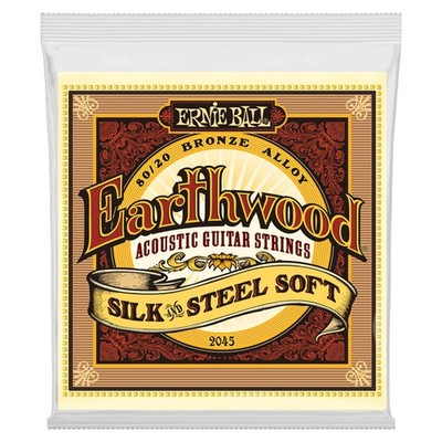 Earthwood Silk & Steel Soft AkustikGitarrensaiten, 80/20Bronze, Stärke 11 52