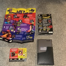 Spider-Man Return Of The Sinister Six Nintendo NES CIB includes POSTER RARE