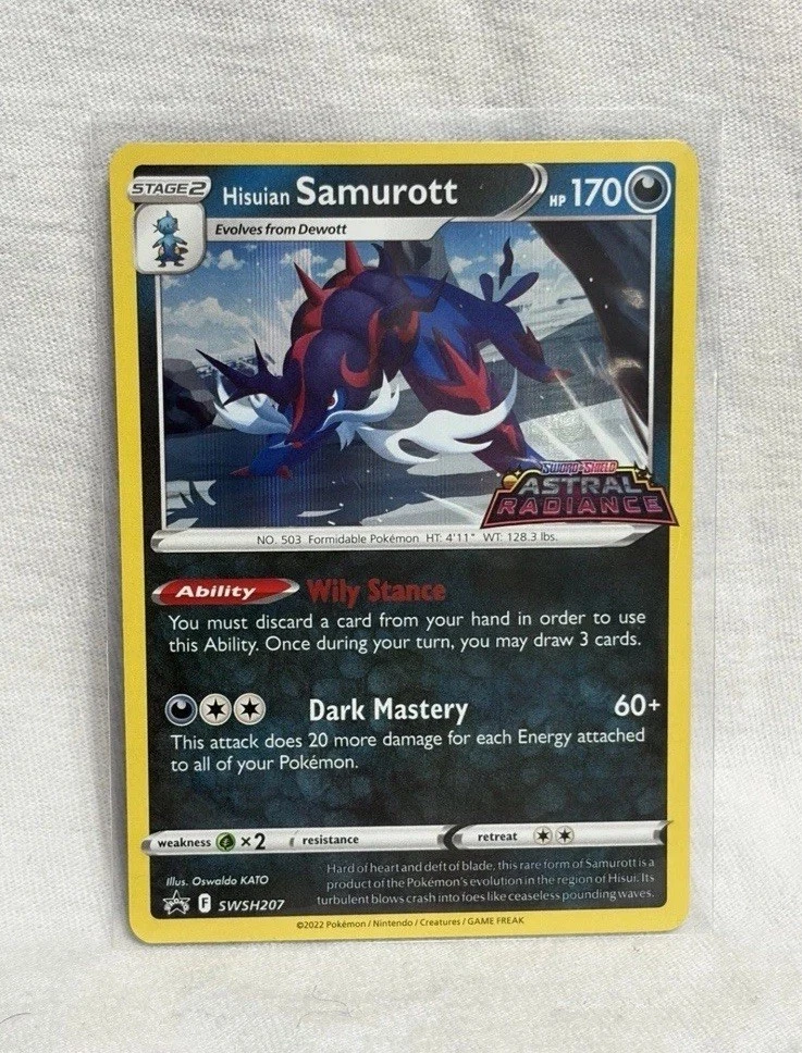 Hisuian Samurott Pokmon TCG Cards for sale | eBay