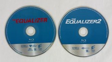 The Equalizer/The Equalizer 2 Collection Blu-Ray, 2018 Discs Only No Case