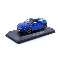 Peugeot 308 Gt 2021 Vertigo Blue 1:43 Norev Auto Stradali -D- Neues Modell