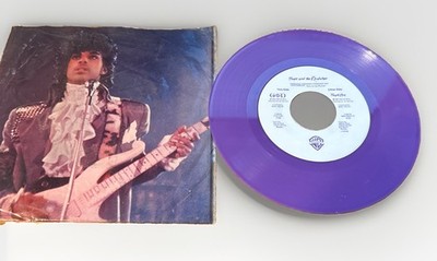 PRINCE & THE REVOLUTION ' 7  45 + Picture Sleeve PURPLE RAIN VGC 1984 Warner BRS