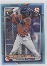 2024 Bowman Prospects Sky Blue Border 37/499 German Ramirez #BP-93 ut4