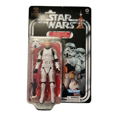 Star Wars Black Series Lucas Stormtrooper 6 inch 50th Lucasfilm George Fast Ship