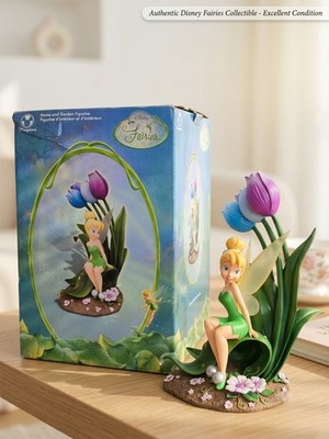 Disney Store Fairies Tinkerbell Home And Garden Figurine 17 Inch Tulip