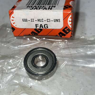 608-2Z-HLC-C3 -UNS- FAG  New Never Used Bearing