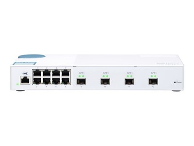 QNAP QSW-M408S Switch Managed 8 x 10/100/1000 + 4 x 10 Gigabit QSW-M408S