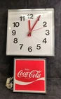 Vintage Coca Cola Clock 1972 Fully Working Electric