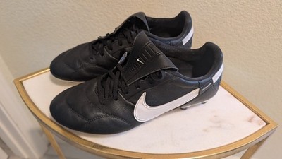 Nike Premier 3 FG Soccer Cleats Black White Men s US 8 AT5889-010 Kangaroo...