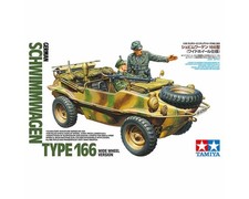 Tamiya 1/35 German Schwimmwagen Type 166 Plastic Model Kit [TAM35393]