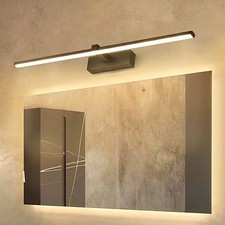 Image of Wall Mounted LED Light Makeup Mirror Lamp Waterproof Bathroom Kitchen Vanity Fix