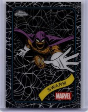 2025 Topps Chrome Marvel Swarm #16 Spider Web Refractor /399
