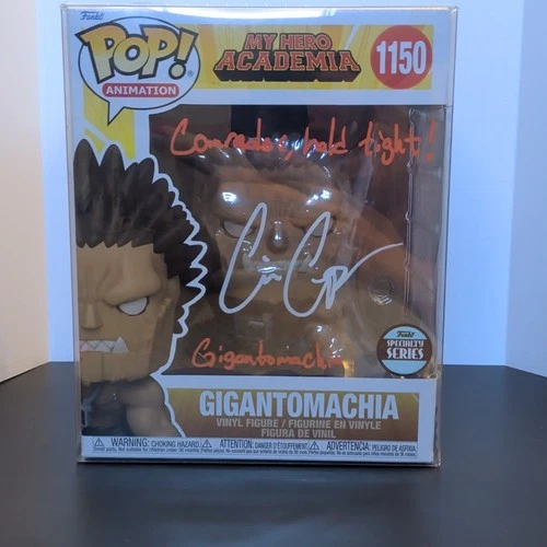 Funko Pop! My Hero Academia Gigantomachia #1150 Cris George Autographed