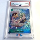 PSA 10 Camie OP06-025 Holo Alternate Art One Piece Japanese Card 2023