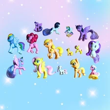 My Little Pony Lot, Set of 15, Mixed Sets, Pinkie Pie, Twilight Sparkle, & More