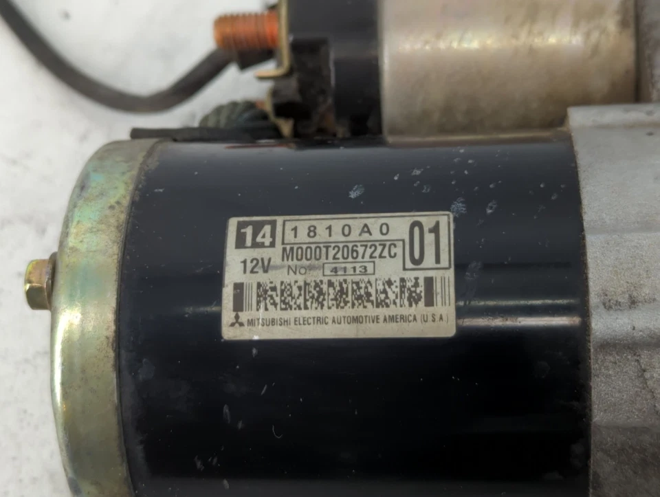 Соленоид оригинальный стартер двигателя автомобиля Mitsubishi Galant 2004-2012 годов выпуска LPHXO - Изображение 2 из 4