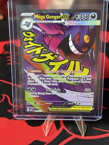 New ListingPokémon TCG ME: Ascending Heroes- Mega Gengar Ex 269/217 AR - English