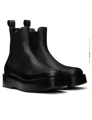 Bottega Veneta Torino Chelsea Boots Black EU 44 $1300 Brand New In Box