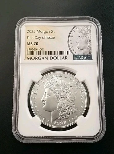 2023 Morgan $1 Dollar NGC MS 70 First Day Of Issue #7153
