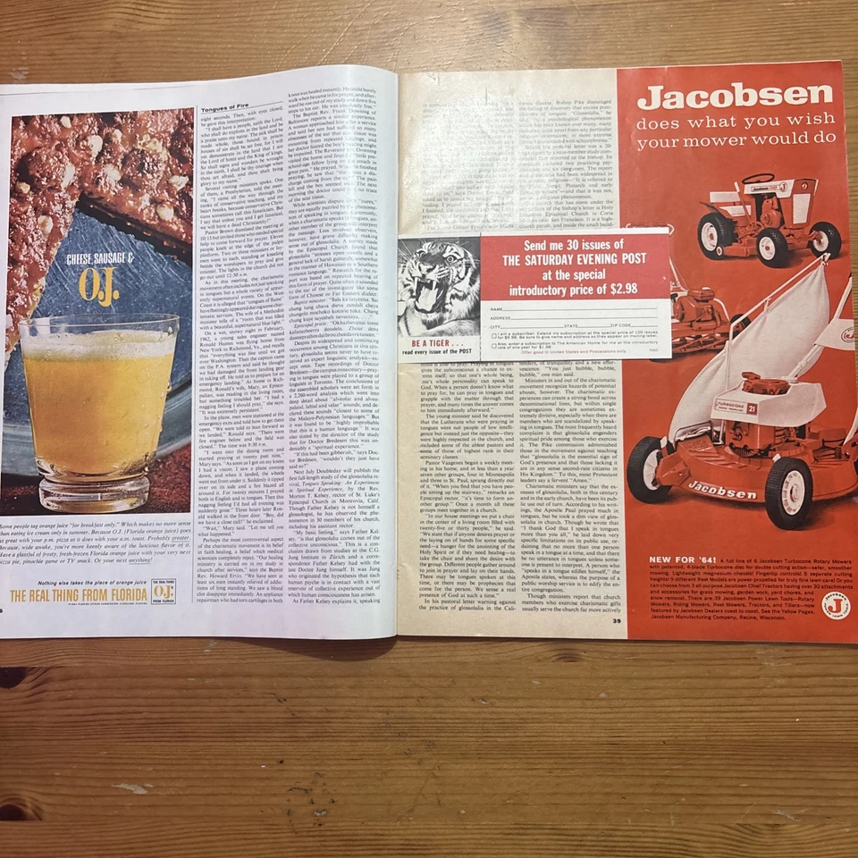 Vintage Saturday Evening Post May 16 1964 5/16/64 JOHN O'HARA MURIEL DAVIDSON - Image 4 of 4