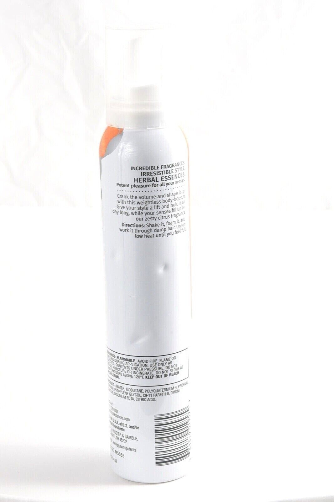 Herbal Essences Body Envy Volumizing Mousse 6.8 oz with citrus essences