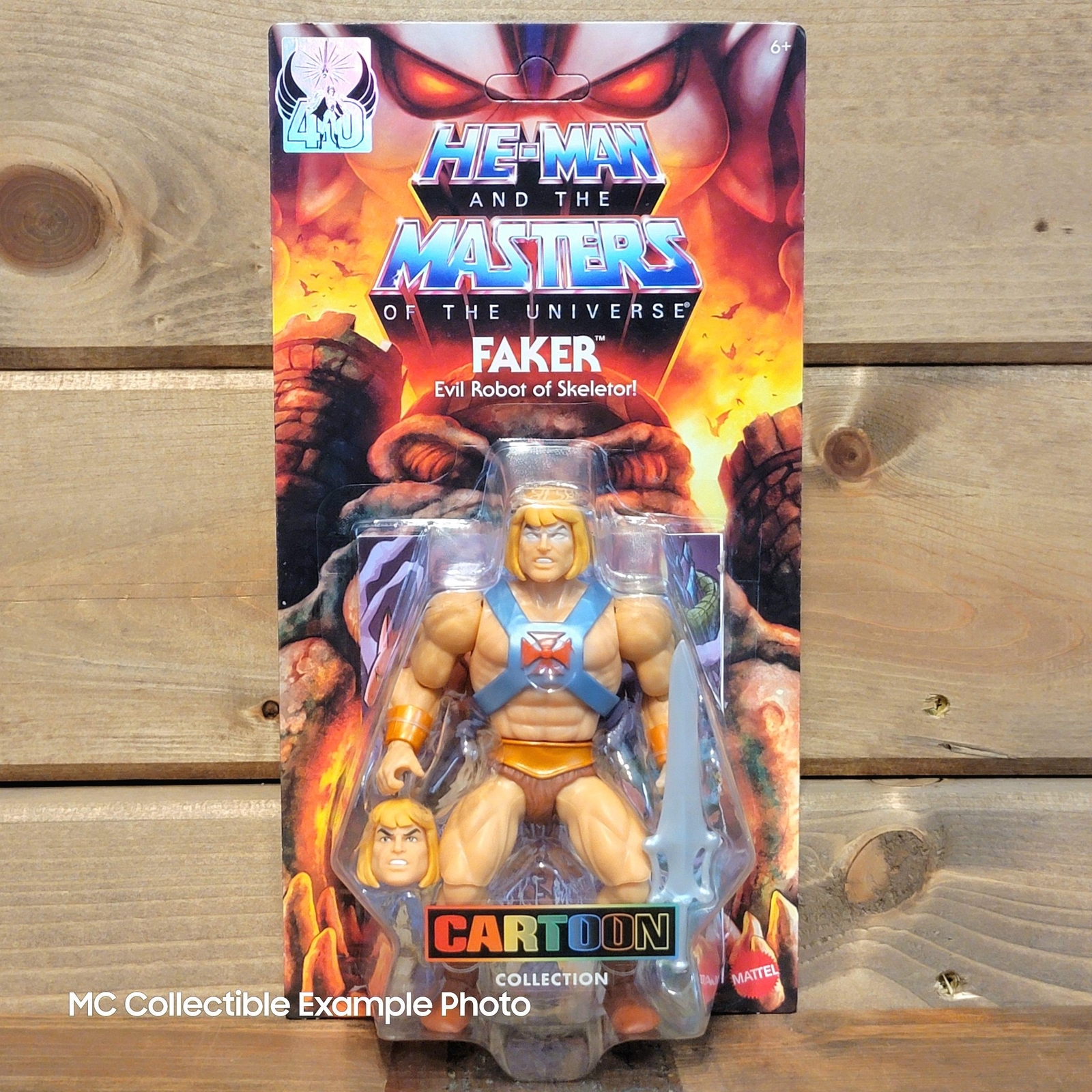 Faker MOTU Origins Wave 23 Cartoon Collection Unpunched Action Figure