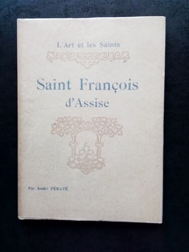 L'art et les saints - Saint François d'Assise - ANDRE PERATE -1930 - Picture 1 of 1