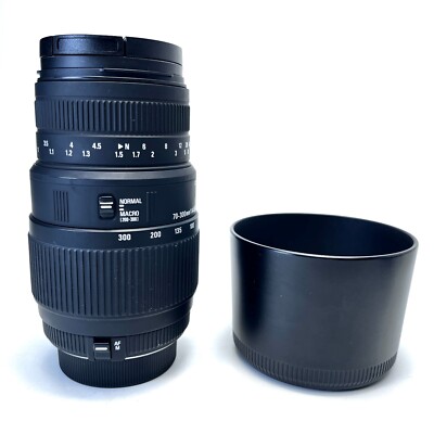 Excellent+++++] Sigma DG APO Macro 70-300mm f/4.0-5.6 For Nikon