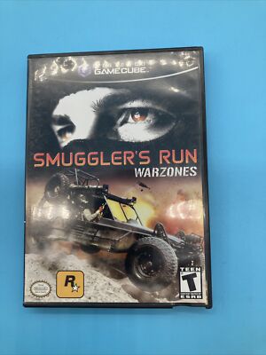 Nintendo Gamecube Smuggler's Run Warzones Case And Manual No Game