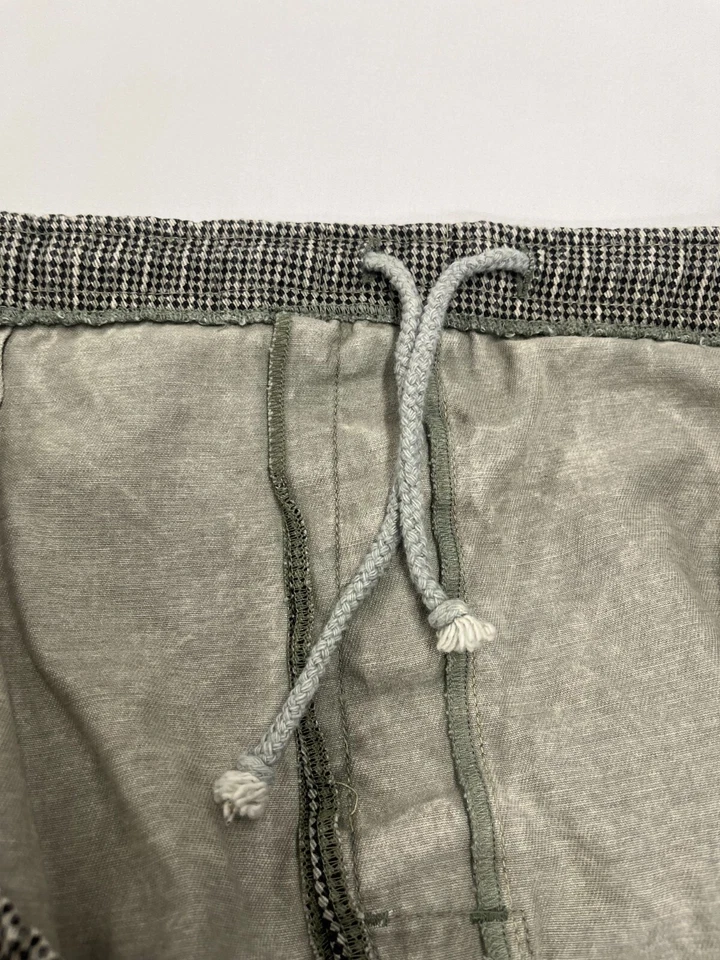 Pantalones cortos informales con cordón a cuadros en cascada | Talla 2XL | Hombres Foto 3 de 4