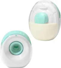 Willow Go Hands-Free Wearable in-bra Double Electric Breast Pump - Clear