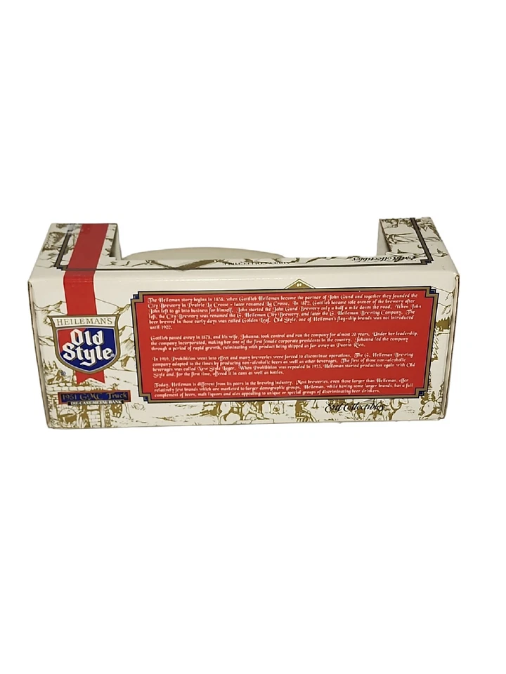 Ertl Collectibles 1951 GMC Truck Diecast Metal Bank Old Style Beer  1995 New - Image 3 of 4