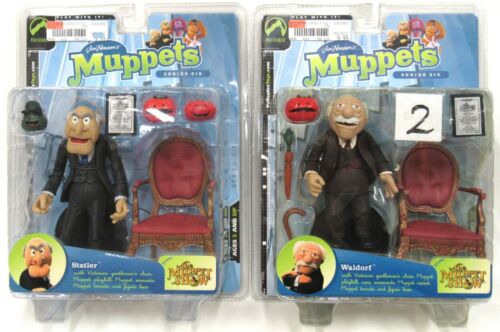 Palisades Muppets Series 6 STATLER and WALDORF New Sealed - Afbeelding 1 van 7