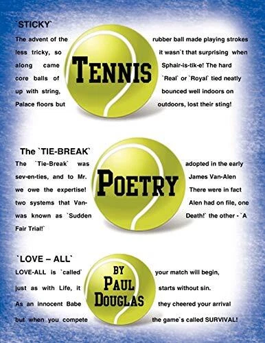 Tennis Poetry by Douglas, Paul - Picture 1 of 1