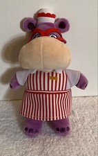 Hallie Hippo Plush Disney Doc McStuffin 8  Purple Toy Stuffed Animal Collectible