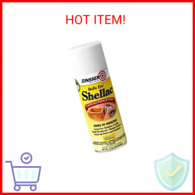 12 oz Zinsser 408 Clear Bulls Eye Shellac Finish and Sealer Spray | eBay