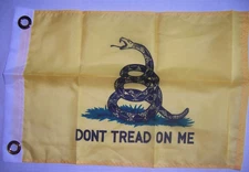 12x18 Licensed Gadsden USMC flag BANNER better quality usa seller boat flag