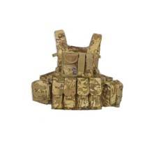 COMMANDERS ASSAULT VEST Military Paintballing Airsoft Tactical Combat